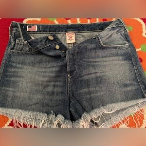 True Religion Jean Shorts
